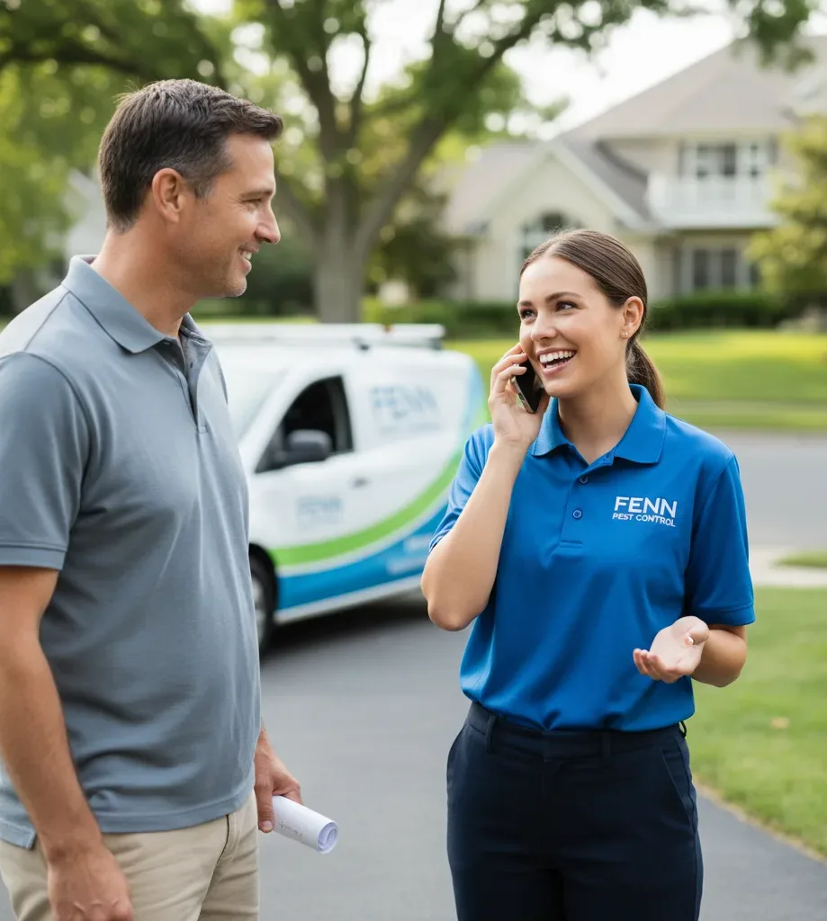 Fenn Pest Control customer support in Hanceville